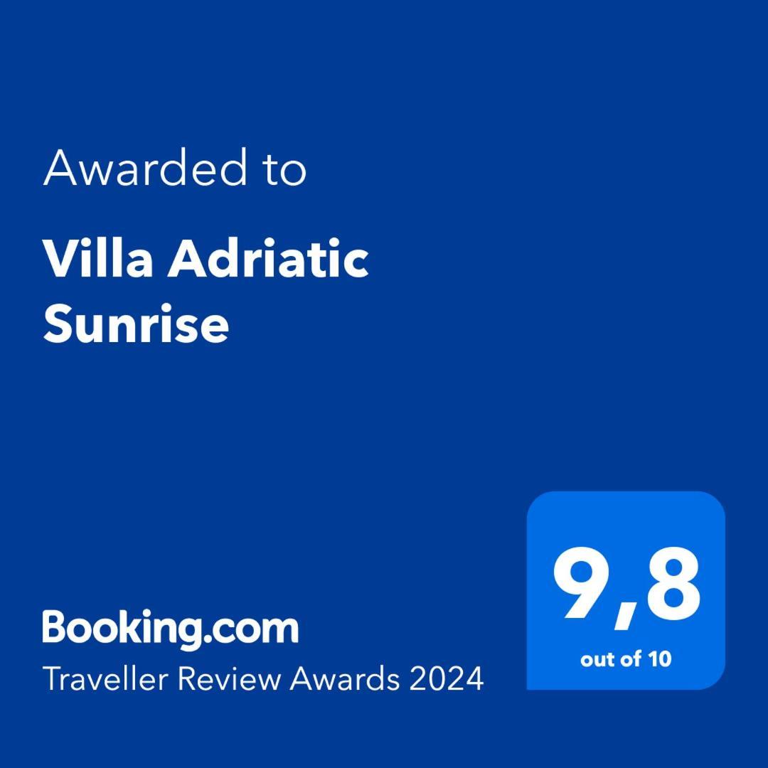 Villa Adriatic Sunrise Šibenik Exteriér fotografie